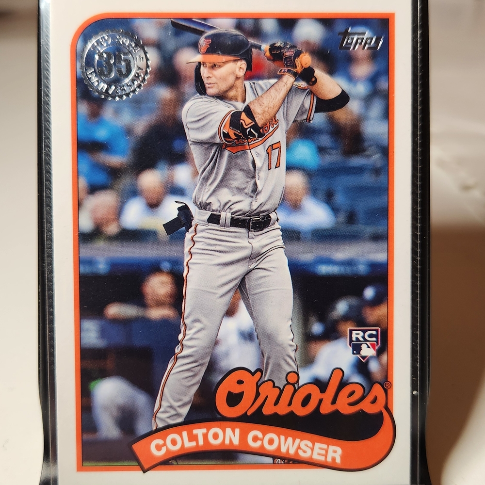 2024 Topps 1989 Baseball Colton Cowser (89B-12) ⚾🔥